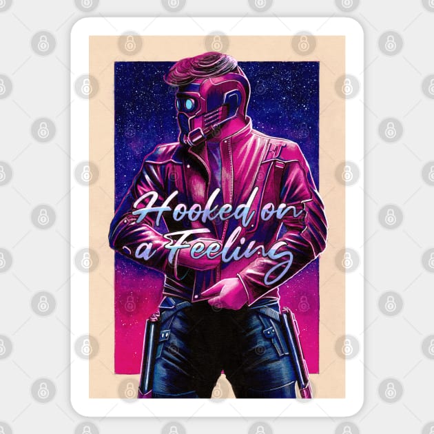 Star-Lord - Inktober 2020 Sticker by Jomeeo